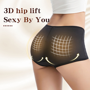 Culottes de contrôle pour femmes avec coussinets, rehausseur de <span class=keywords><strong>fesses</strong></span>, sous-vêtements en maille, push-up, faux fessier, sculpteur de corps - Product Image 2