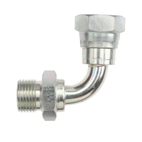 Brennan Industries 9033 Series FBSPP-FBSPP accouplement femelle bpsp (G) adaptateurs internationaux adaptateurs hydrauliques en acier