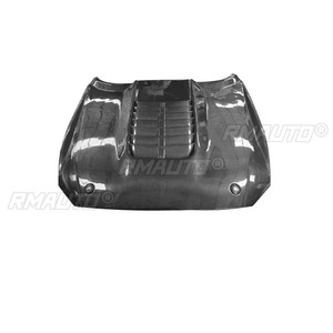 Real Carbon Fiber Look Car Engine Hood <b>Machine</b> Cover For Ford Mustang GT500 2015-2021 Body Kit Car Accessories - Product Image 5