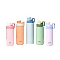 Thermos isotherme Taishuo en acier inoxydable 304 avec poignée portable pour le sport, la remise en forme et les activités de plein air, grande capacité, pour boire directement