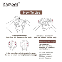 Huile d'Argan Karseell Prix Usine, Huile d'Argan Marocaine à Base de Plantes pour Hydrater les Cheveux, Sérum Capillaire à l'Huile d'Argan, Vente en Gros