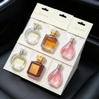 Désodorisant de voiture personnalisé avec logo, en forme de flacon de parfum, désodorisant en papier