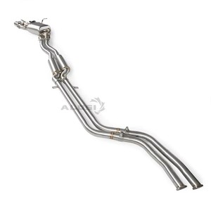 Sistema de Escape Catback de Alto Rendimiento para <span class=keywords><strong>BMW</strong></span> <span class=keywords><strong>330i</strong></span> E46 <span class=keywords><strong>3.0</strong></span> 2000-2007, Acero Inoxidable SS304 con Válvula, Venta al Por Mayor de Fábrica - Product Image 2