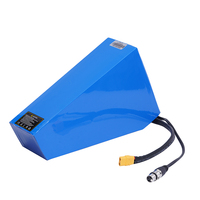 Paket Baterai Lithium Ion Segitiga UK AU 72V 20Ah 30Ah 40Ah 50Ah 80A 100A BMS untuk Sepeda Gunung Listrik (Fat Mountain Ebike)