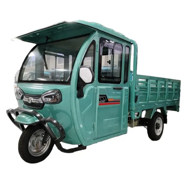 Camion motorizzato del carico del motorino tre ruote di alta qualità per il triciclo popolare elettrico di consegna delle merci di uso dell'azienda agricola