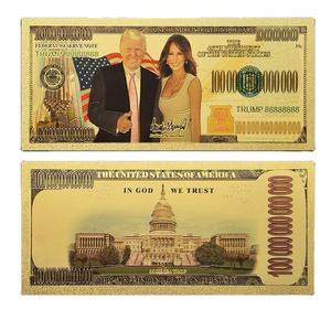 2024 Trump election foil banknote Commemorative bill dollar souvenir