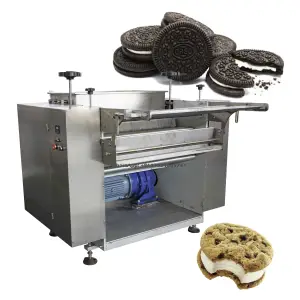 Macchina per fare biscotti fabbrica automatica crema di latte biscotto linea di produzione/biscotti per cani macchina per fare