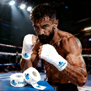 Nastro Terapeutico in Cotone Xingda OEM, Nastro Sportivo Stampato per <span class=keywords><strong>Pugni</strong></span> e Polsi - Product Image 1