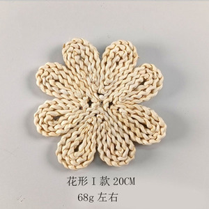 Bohème tissé à la main mur panier Textile tissu artisanat dessin animé fleur animaux <span class=keywords><strong>Motifs</strong></span> pour maison salon suspendus ornements pour - Product Image 5