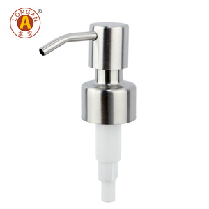 Pompe à <span class=keywords><strong>savon</strong></span> en acier inoxydable OEM et ODM 304 Distributeur de liquide Pompe à lotion avec 24mm 28mm 29mm Vente en gros directe d'usine Chine - Product Image 2