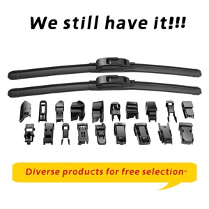 <span class=keywords><strong>Spazzole</strong></span> <span class=keywords><strong>tergicristallo</strong></span> in gomma naturale multi-misura per tutte le stagioni, resistenti alla corrosione, universali DDOD 100 - Product Image 5