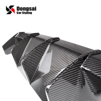 Diffuseur de pare-chocs arrière style européen en fibre de carbone sèche préimprégnée autoclavée pour BMW M3 G80 G81 M4 G82 G83 2021+