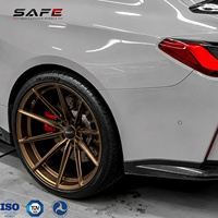 Jantes en aluminium forgées sur mesure, finition bronze mat, concaves profondes, 19, 20, 21 pouces, 5x112, 5x120, compatibles avec BMW Série 3/4 M3/M4 G80 G82