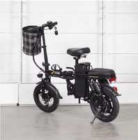 Vélo électrique pliable F9 à quatre amortisseurs, batterie au lithium 400W 48V15AH, vélo électrique pliable portable pour adultes, pour les trajets quotidiens