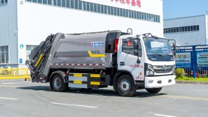Klf 10cbm dongfeng kaiput Xe tải rác nhỏ gọn xe tải điện tinh khiết với tay lái trái và phải xe năng lượng mới - Product Image 2