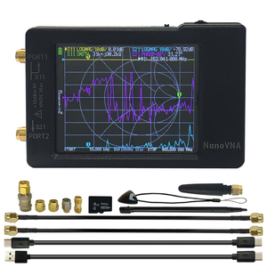 Dikkod Actualizado <span class=keywords><strong>NanoVNA</strong></span> V3.6 Analizador de red vectorial 10KHz ~ 1,5 GHz | Analizador de antena de pantalla táctil - Product Image 1