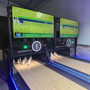 Mới đến giá tốt nhất Bowling hẻm trò chơi máy duckpin bowling với hệ thống tính điểm tổng hợp Bowling Lane - Product Image 2