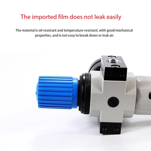 Séparateur et filtre à huile et à eau haute pression 16 kg - Régulateur - Unité de préparation de l'air LFR-D-MINIDI pour systèmes d'air comprimé - Product Image 2