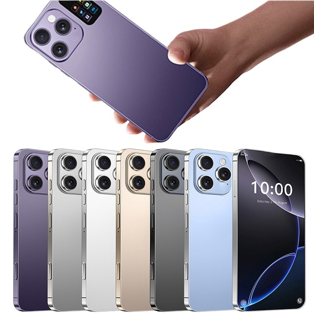 16 Pro Max Cell Phone Smart Phone Cheap Telefone Gaming Mobile Phone 14 Android Feature 5G Smartphone
