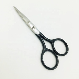 Tijeras profesionales de acero inoxidable para manicura de uñas, hoja recta curva, Tijera para cutículas, nuevo embalaje, cuidado de uñas, Belleza - Product Image 2