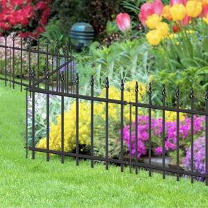 Polvos <span class=keywords><strong>de</strong></span> vinilo abrigo césped DIY jardín valla Deco perro Animal borde Panel vinculado jardinería borde patio <span class=keywords><strong>parque</strong></span> verde antracita gris - Product Image 4