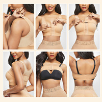 Soutien-gorge correcteur de posture post-chirurgie pour femmes grandes tailles, vente en gros, design respirant