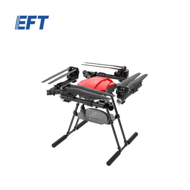 EFT Professional Factory Agricultural Delivery Drones Parts E420P Small Cargo Drone Frame Carbon Fiber 20Kg Payload Camera GPS