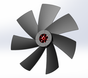 IP68 Waterproof 14 Inch <strong>Solar</strong> Axial Ventilation <strong>Fan</strong> Greenhouse <strong>Cooling</strong> Wall Mount Digital Control Metal for Household Use - Product Image 2