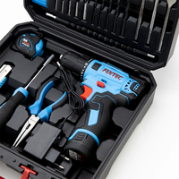Perceuse sans fil FIXTEC 12V, kit combiné sans fil, 60 accessoires, perceuse à batterie avec coffret