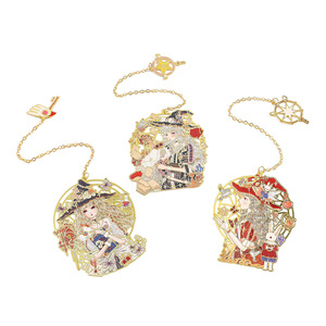 ออกแบบฟรีมังงะสไตล์โลหะชุบทองกลวงทองเหลืองจี้บุ๊คมาร์คของขวัญที่ดีสําหรับของขวัญเด็ก - Product Image 1