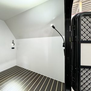 Caravana Ligera <span class=keywords><strong>Retro</strong></span> para RV, Mini Caravana Todoterreno 4x4, Remolques de Viaje Pequeños Todoterreno, en Venta en China - Product Image 3