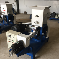 Nouvelle extrudeuse d'aliments aquatiques pour poissons, chiens et chats, machine à granulés flottants pour petits poissons, capacité de 50-1000 kg/h, granulés personnalisables