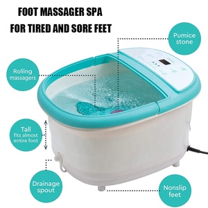 Mimiir-masajeador de pies multifuncional con Calefacción Automática, proveedor de Spa con 6 rodillos de masaje Shiatsu motorizados - Product Image 3