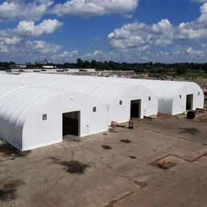 Grande tente préfabriquée de production de stockage industriel de qualité commerciale de grand atelier d'entrepôt de structure de PVC pour l'entrepôt - Product Image 2