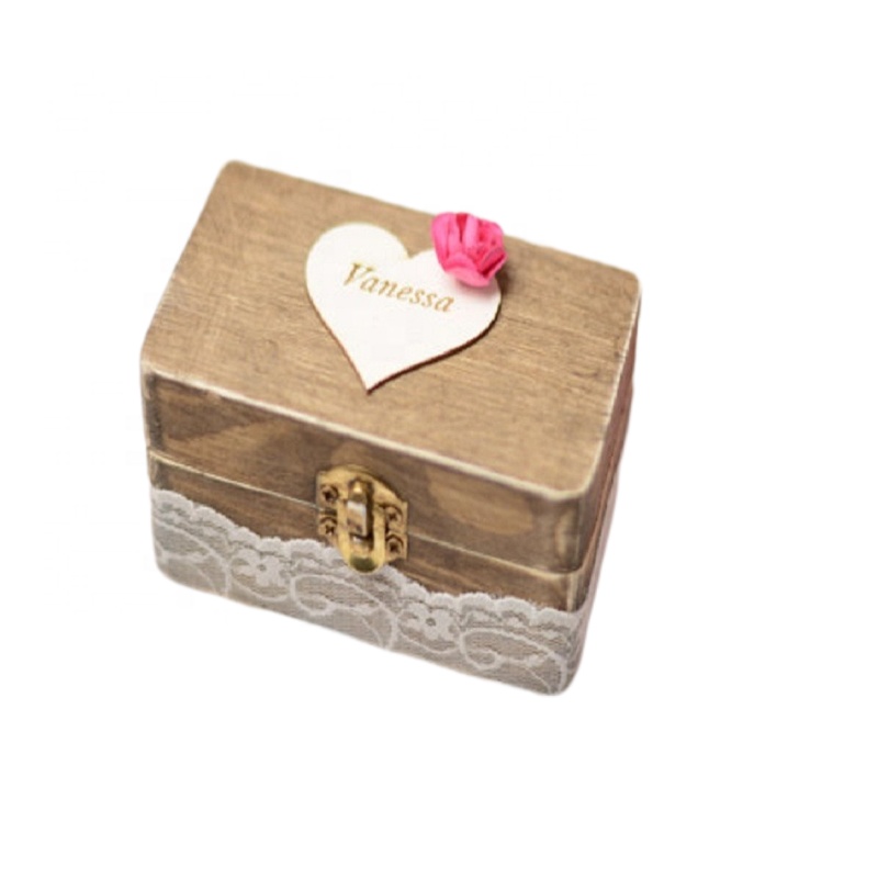 Уникальная свадебная Подарочная коробка, деревянная коробка для сигарет