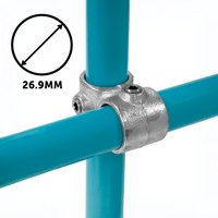 Barrières de sécurité modulaires en fonte et aluminium malléable, garde-corps, cadre, raccords de tuyauterie structurelle à basse pression zingués, kits
