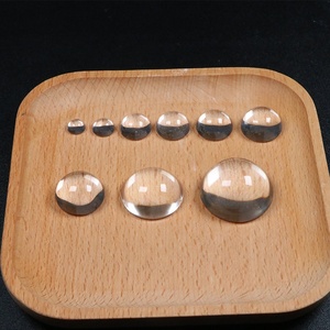 Perle di Vetro Sfaccettate All'Ingrosso da <span class=keywords><strong>8</strong></span> <span class=keywords><strong>mm</strong></span> a 100 <span class=keywords><strong>mm</strong></span>, Cabochon in Vetro Trasparente Bianco Rotondo - Product Image 6