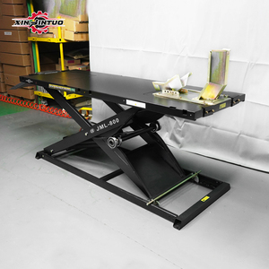 Elevador Neumático Hidráulico para Motocicletas Xinjintuo JML-800 con Capacidad de 800 kg, Diseño de Tijera, Certificado CE, Altura Máxima de Elevación de 40.16 Pulgadas - Product Image 2