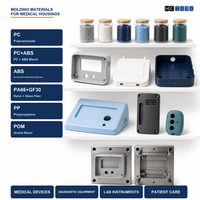 Moule d'injection monobloc pour boîtiers médicaux : outillage, moulage, finition et assemblage