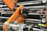 Machine de laminage électrique automatique sans solvant Triplex pour papier kraft, bois, film plastique haute efficacité, économe en énergie, télécommandée