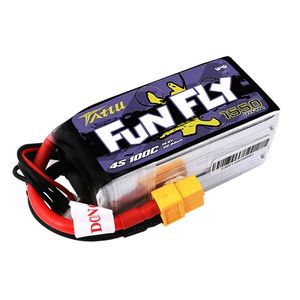 <span class=keywords><strong>TATTU</strong></span> <span class=keywords><strong>FUNFLY</strong></span> 1300mAh 1550mAh 1800mAh 3S <span class=keywords><strong>4S</strong></span> 11.1V 14.8V 100C Batterie XT60 Plug pour Drone de taille 250 230 210 180 - Product Image 6