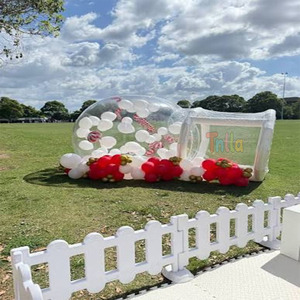 Dôme géant transparent en bâche PVC, tente <span class=keywords><strong>bulle</strong></span> igloo, installation facile pour les fêtes d'enfants - Product Image 4