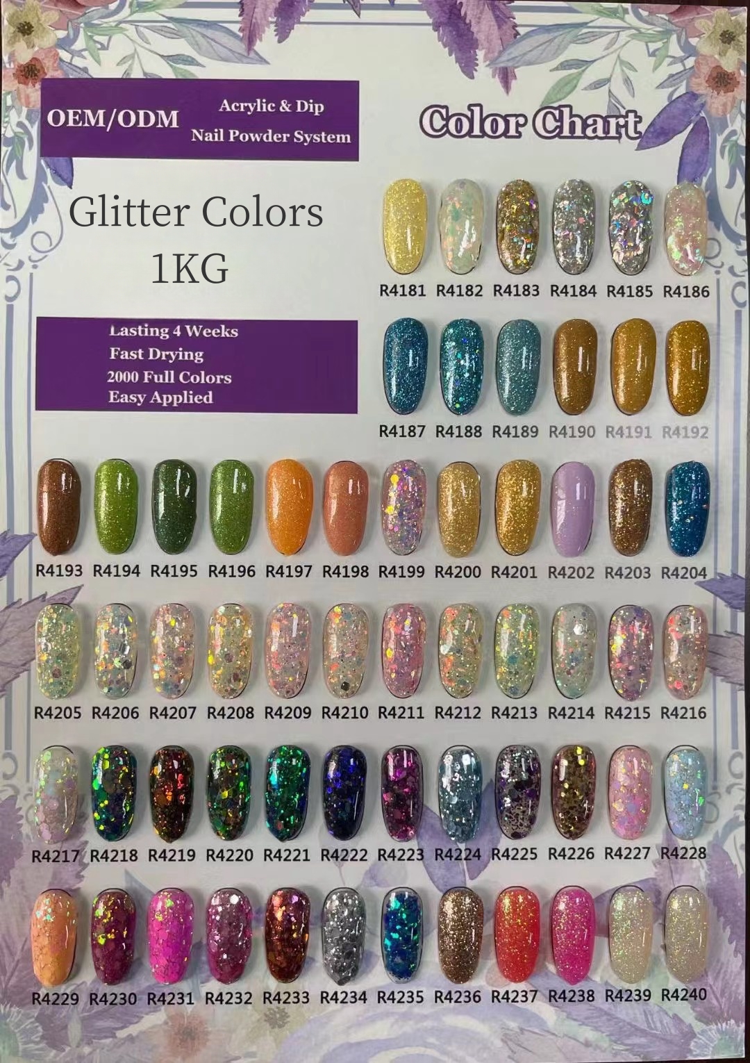 Colori glitterati 1