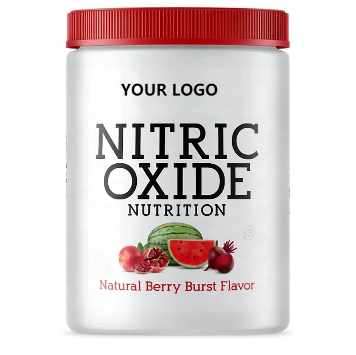 Nitric Oxide Powder Arginine Herbs Deep Sea Minerals & Stevia Monkfruit Heart Health Support