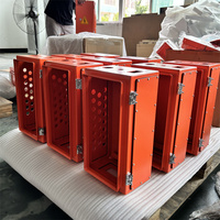 Armoire de distribution électrique extérieure en aluminium de type 5052, protection IP65, certifiée ISO9001, personnalisable OEM, pour usage industriel