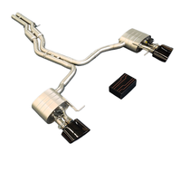 Système d'échappement CatBack personnalisé en acier inoxydable pour Audi RS6/RS7 C8 4.0T 2008-2010 avec silencieux et embouts Wnti