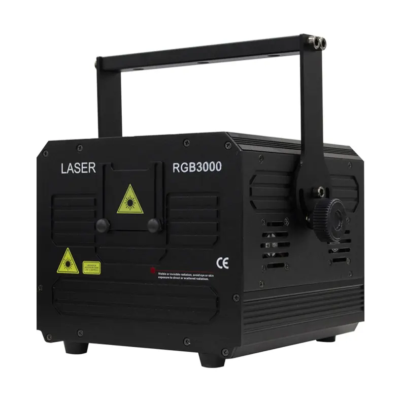 3w Laser Show ILDA 3d Laser Projector Party Disco Stage Full Color Lazer Animation Dj Laser Lights per Night Club