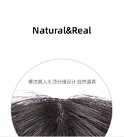 Prêt à expédier différentes franges cheveux humains pince à cheveux dans la frange avant frange Air Bangs avec Temple Clip dans Topper