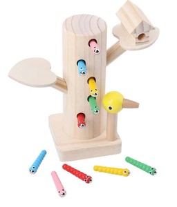 <span class=keywords><strong>Montessori</strong></span>-Jeu d'Arbre en Bois pour Attraper des Insectes, Bricolage Éducatif, Programmation, Arts et Artisanat, Jouets pour Garçons et Filles - Product Image 1