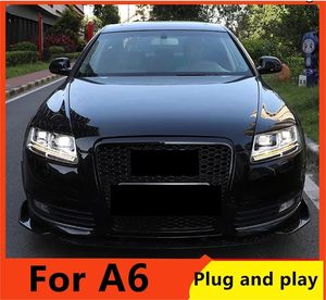Faros Delanteros LED para Audi A6L C6 2005 a <span class=keywords><strong>2011</strong></span> 2004-<span class=keywords><strong>2011</strong></span> para A6 A6l S6 - Product Image 2